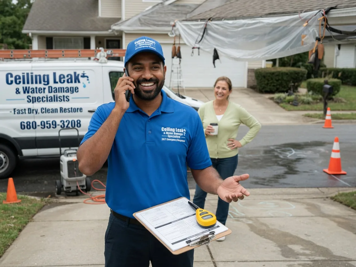 Ceiling Leak Cleanup Princeton, KS FAQs
